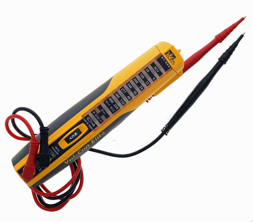Voltage Tester, CATIII 600v, Pack of 2 N237