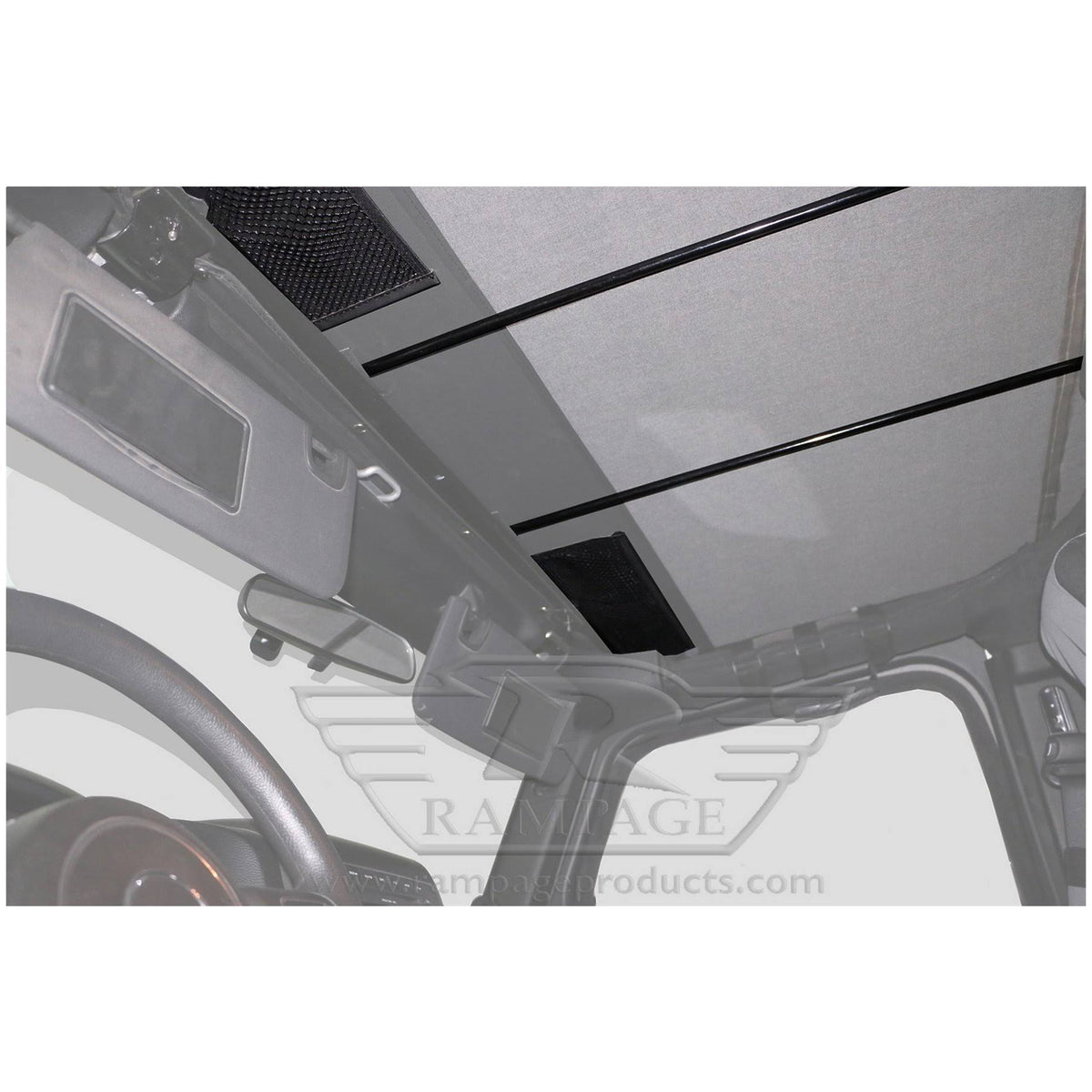 Black Frameless Soft Top Kit Sailcloth L204412