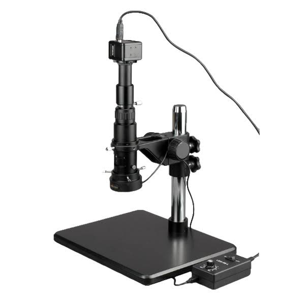 Digital Monocular Inspection Microscope, 0.7X-5.0X Zoom, 11X-80X Magnification X4557