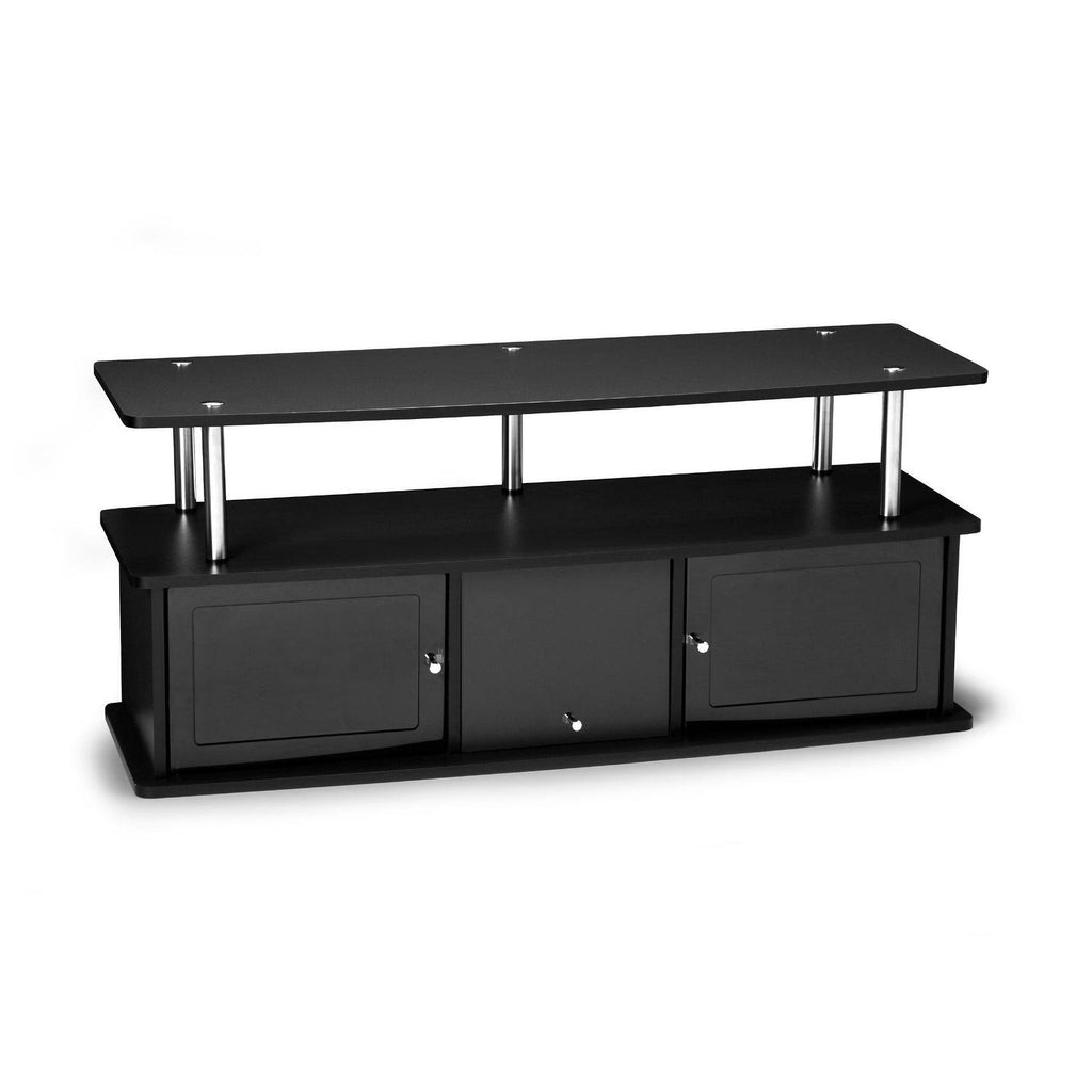 Grey 3-Cabinet TV Stand A305