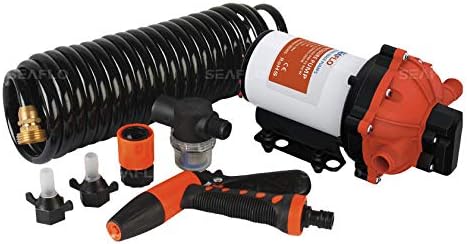 70 PSI 12v 5.5 GPM Washdown Deck Wash Pump Kit L416547