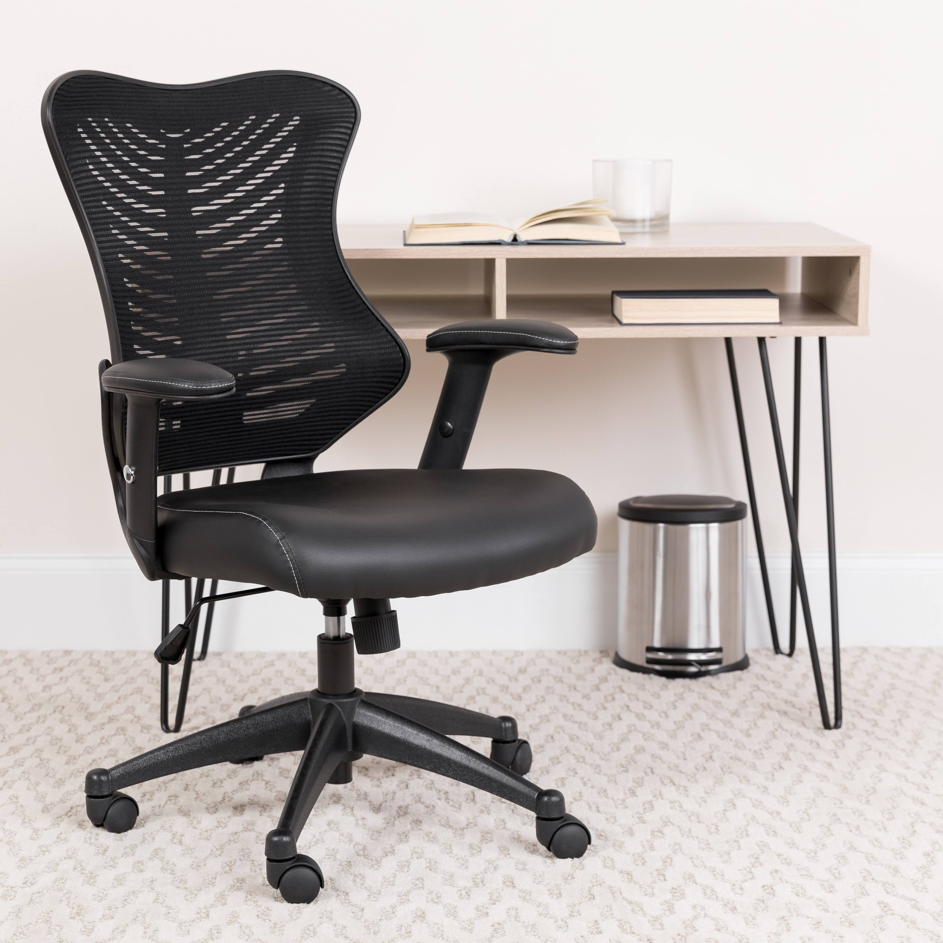 White Mesh Swivel Office Chair E780