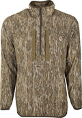 1/4 Zip with Spine Pad R6021