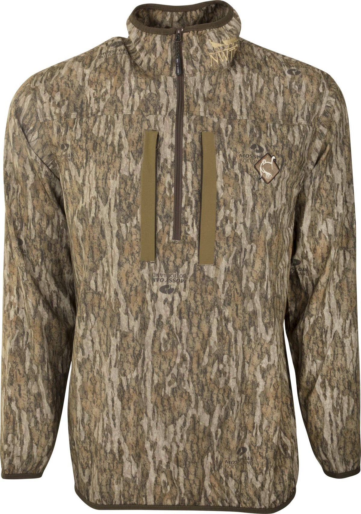 1/4 Zip with Spine Pad R6021