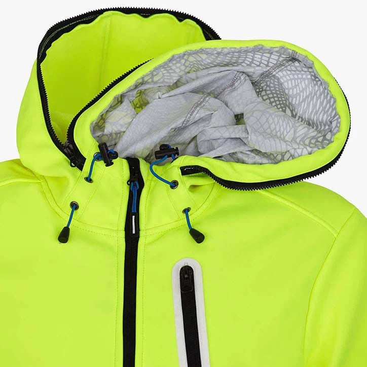 Yellow Softshell Jacket Z281