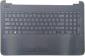 Replacement Palmrest Case Cover with Keyboard and Touchpad for HP 15 AC, 15 AF Series Laptop X37160