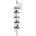 Corner Shower Caddy Tension Pole, Rust-Proof Stainless Steel Adjustable Height N666