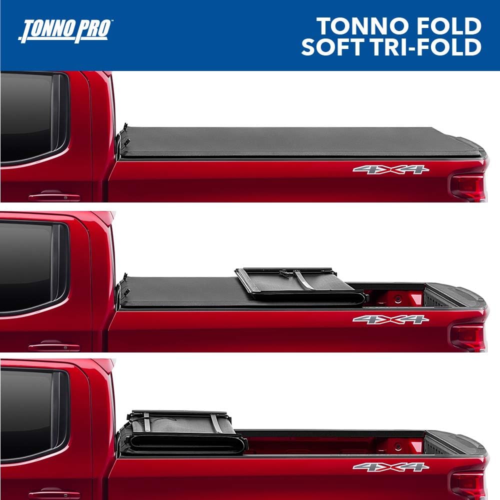 Soft Folding Truck Bed Tonneau Cover E5482