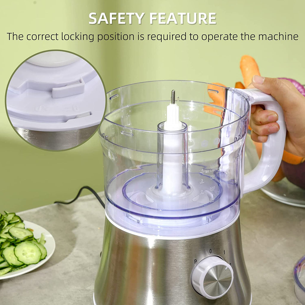 2 in 1 Blender and Food Processor, 500W 5-Cup Bowl, 1.5L Blender Jug R247024