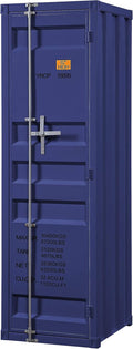White Single Door Cargo Wardrobe Q215298