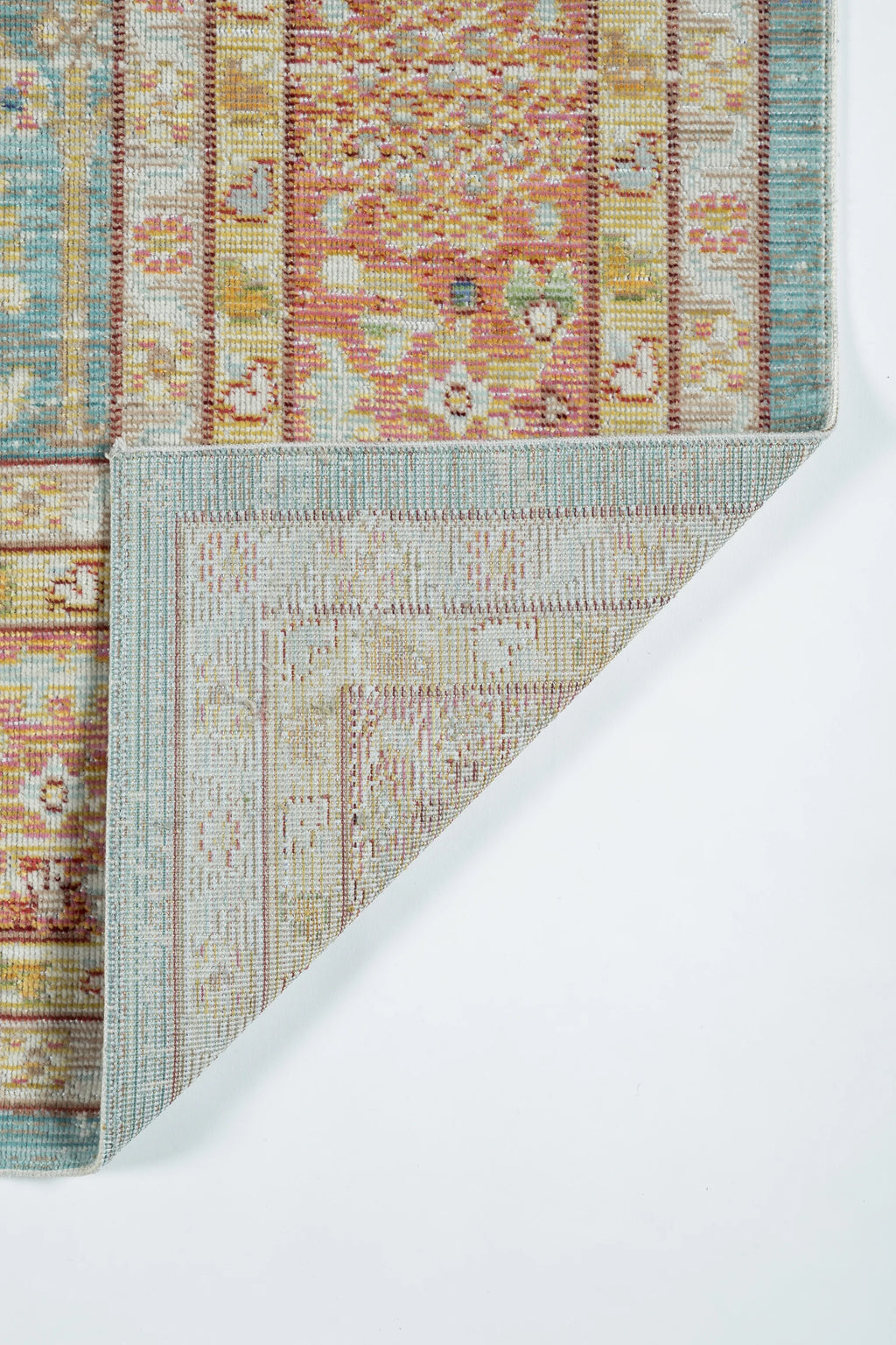 Blue Polyester Area Rug 7'10" X 10'6" V410385