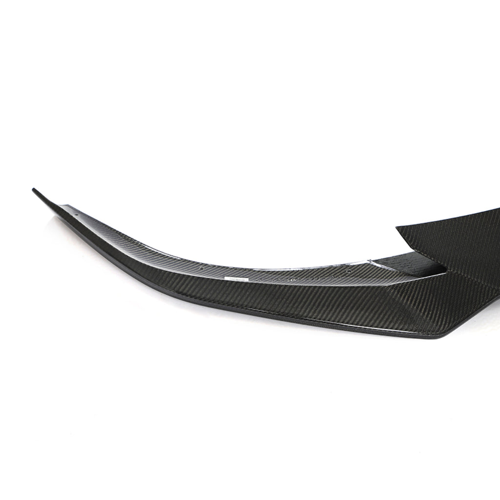 Gloss Black Front Bumper Lip for Tesla Model S Sedan O2126