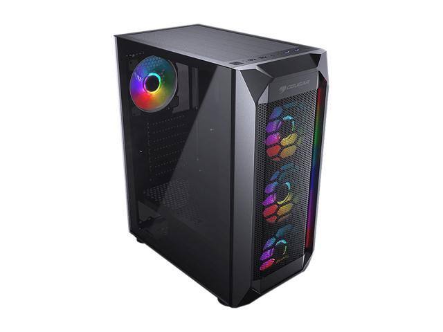 Cougar Case MX410 Mesh-G RGB ATX Mid-Tower Tempered Glass USB U75294
