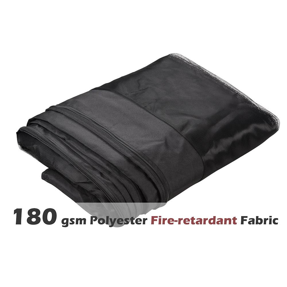 22x7ft Universal Replacement Mosquito Mesh Netting Zip Walls B7160