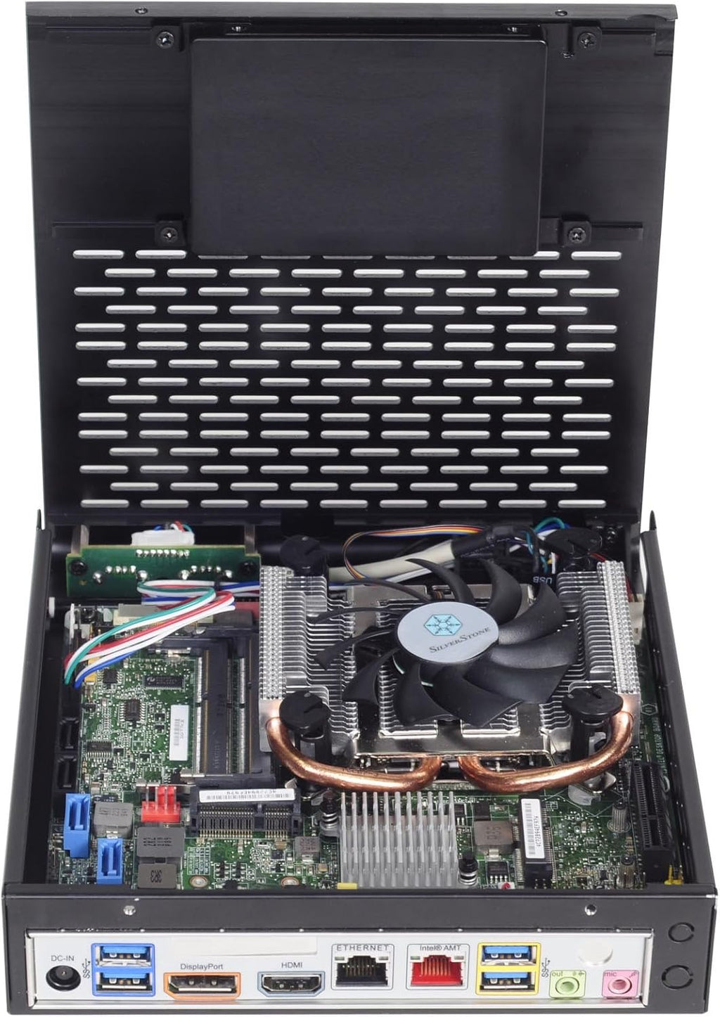 Thin-Mini ITX Aluminum Case with 120W External Power Adapter Z462275