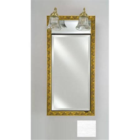 Recessed Single Door Cabinet with Traditional Lights K665