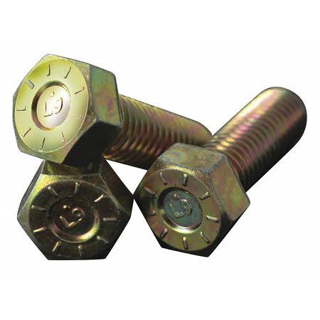 5/8 inch-11 Grade 9 Hex Head Cap Screw, Alloy Steel, Pk 25 P2235