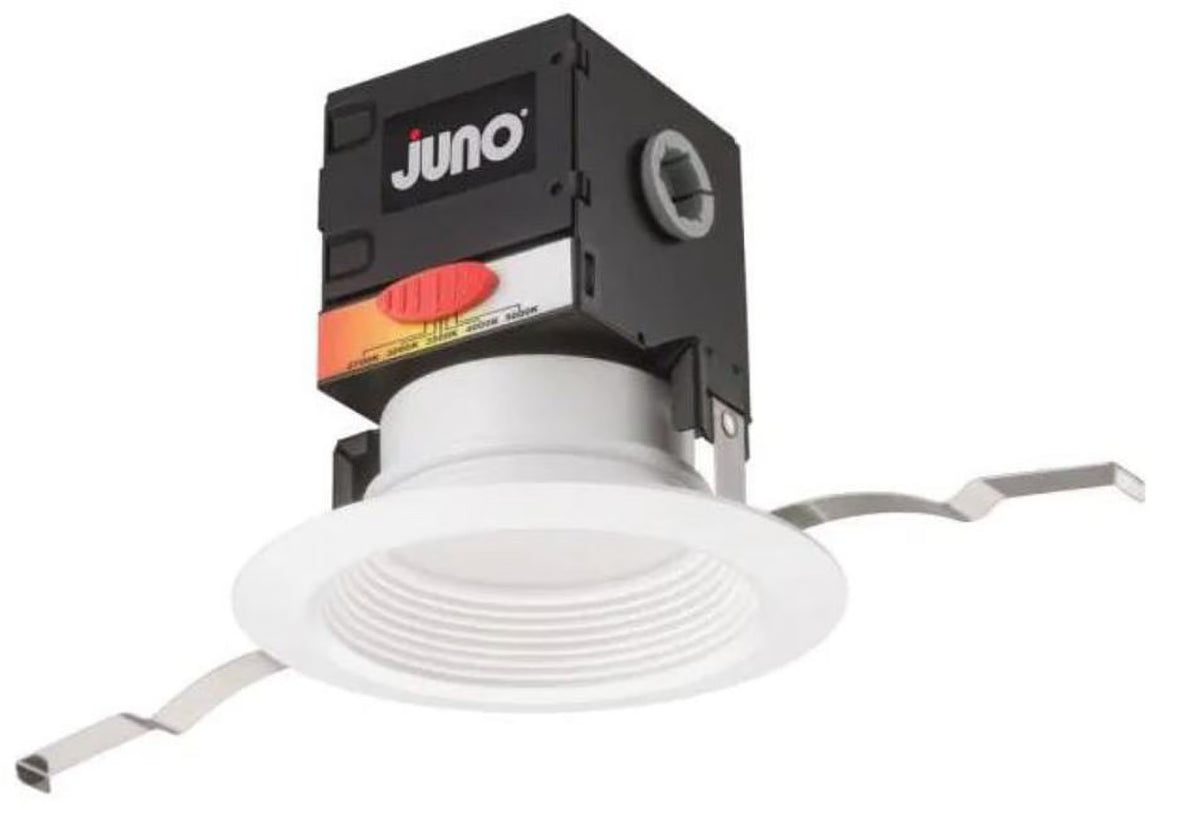 4" LED Baffle Recessed Trim D6111
