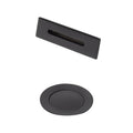 Matte Black Square Bathtub Trim Kit S666849