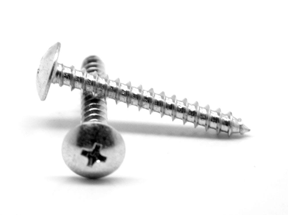 8-15 x 7/8 Sheet Metal Screw Phillips Truss Head Type A Low Carbon Steel Zinc Plated I79361