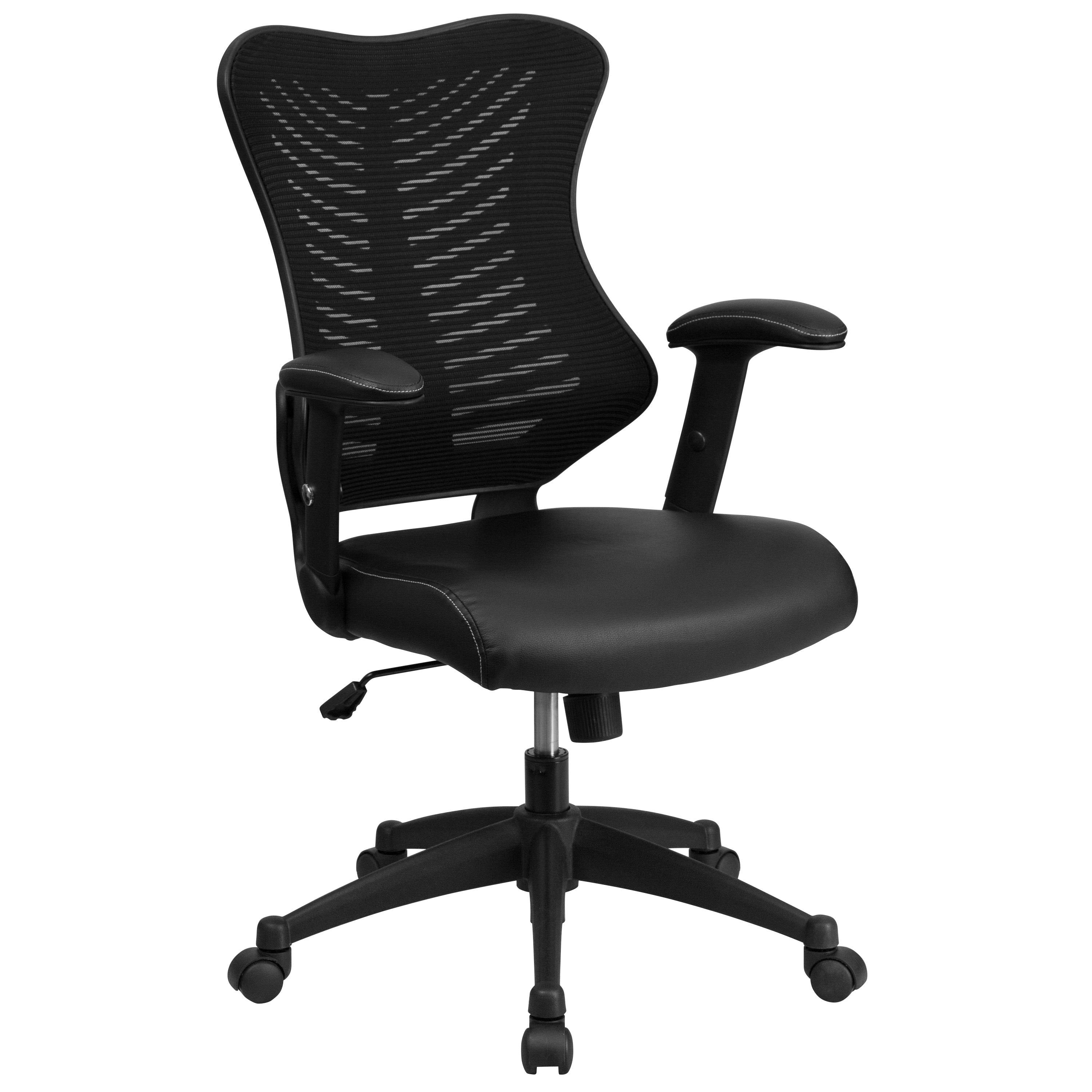 White Mesh Swivel Office Chair E780