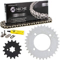 Drive Sprocket Chain Combo Front 15 Rear 32 Tooth 420HZ Standard 90 Links Pack of 2 A389866