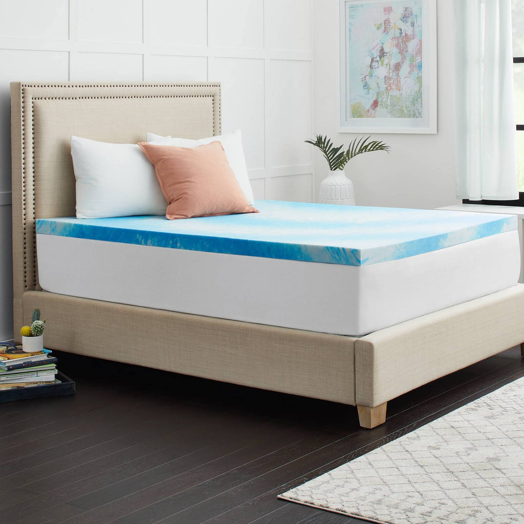 Full Memory Foam Mattress Topper with Cover N41263