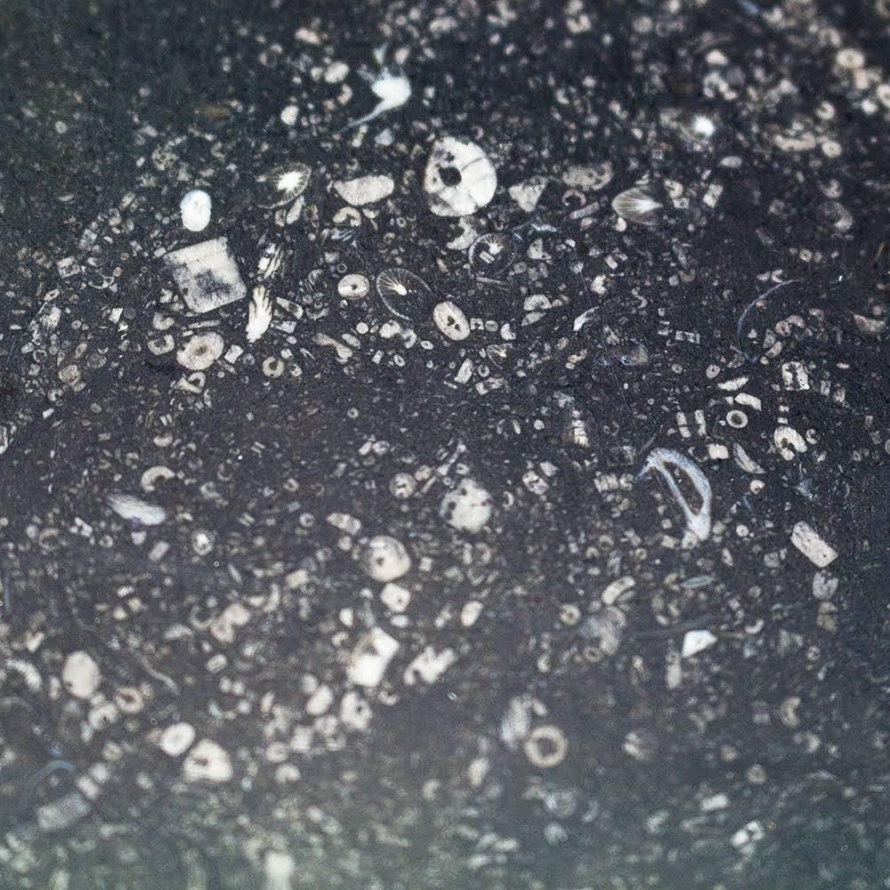 Black Bush Hammered Marble Tile P938225
