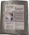 20-ft. x 20-ft. Ultra Heavy-Duty 8 oz/16-mil Poly Tarp Reversible Silver/White H173716