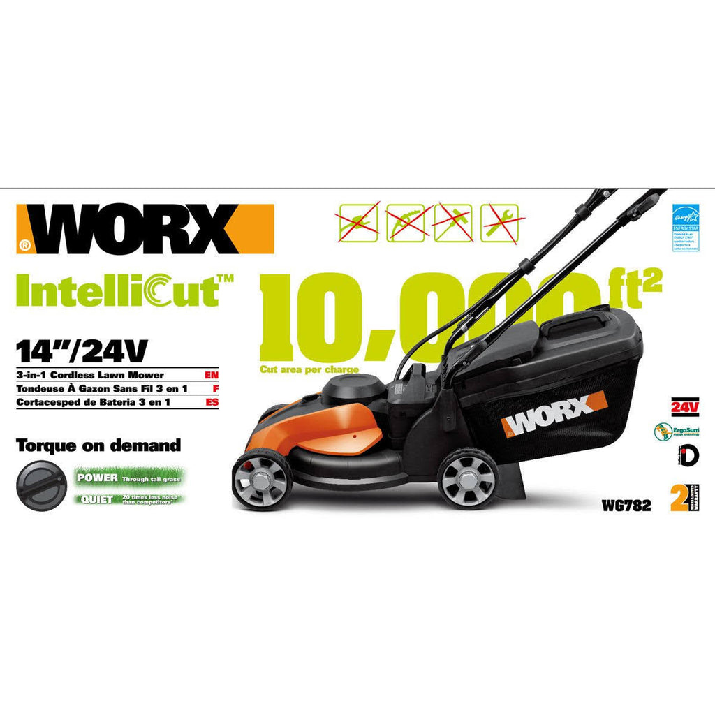 14x22 Cordless Push Lawn Mower B757