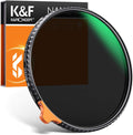 67mm Variable ND Filter ND2-ND400 with Multi-Layer Coated Optical Glass, Pack of 2 E9433