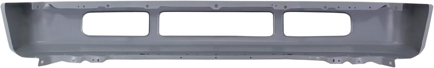 Paintable Steel Front Bumper with Moulding Pad Holes F79764