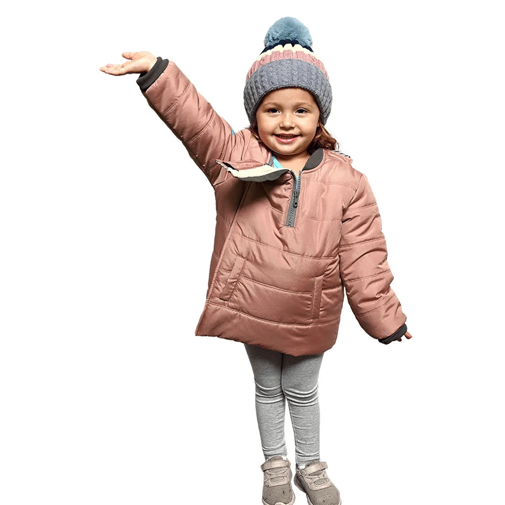 Blush Pink Toddler Winter Coat L2838