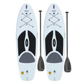 White 10 ft Stand Up Paddle Board, Set of 2 S1213
