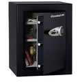 Black Steel Safe with 2 Shelves J829
