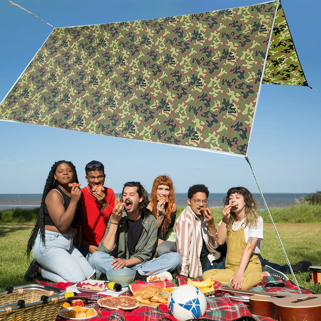 Sail Canopy Sun Shade with Rope F6004