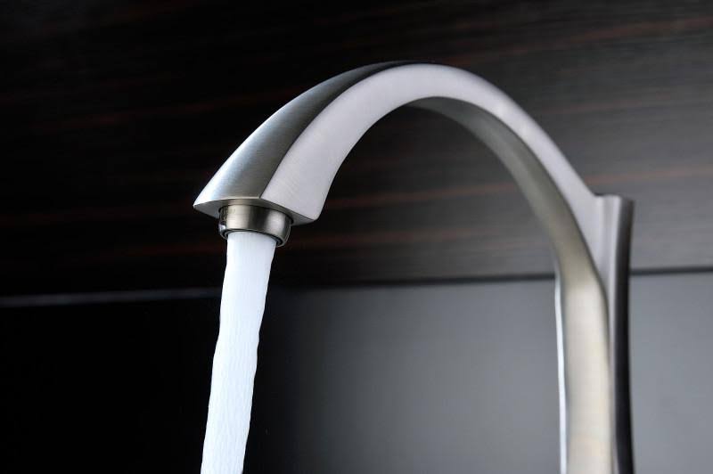 2-Handle Standard Kitchen Faucet in Brushed Nickel S130816