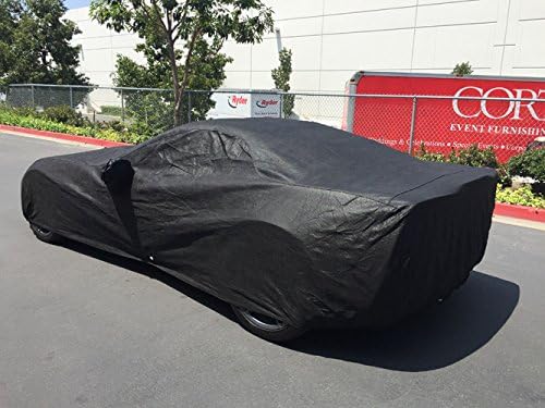 5 Layer Heavy Duty Waterproof Black Car Cover Y403195