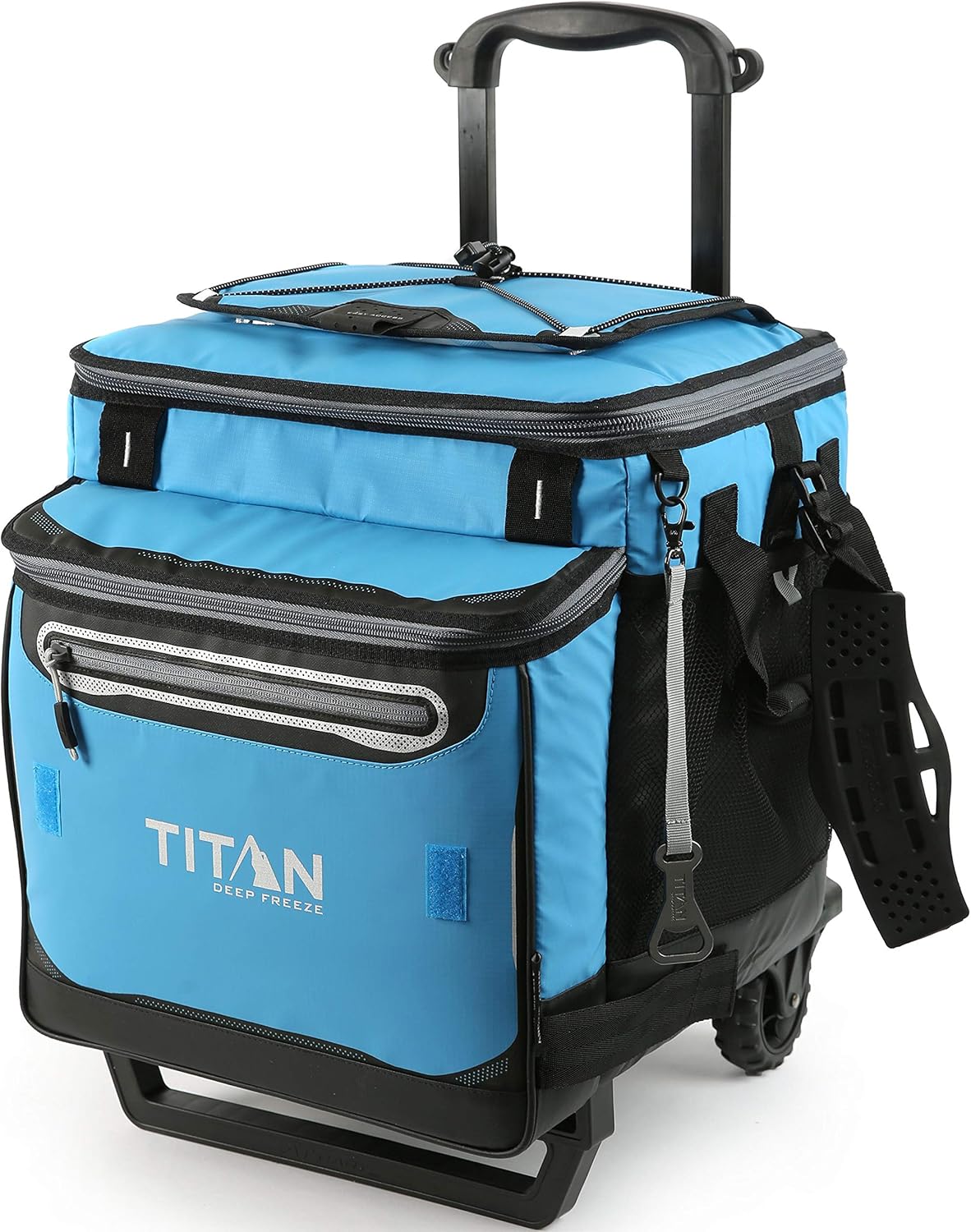 60 Can Collapsible Rolling Cooler with Wheels Z602823