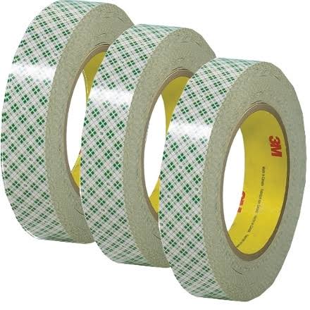 3 Pack Double Sided Masking Tape 1x22 x 36 Yard Roll O717
