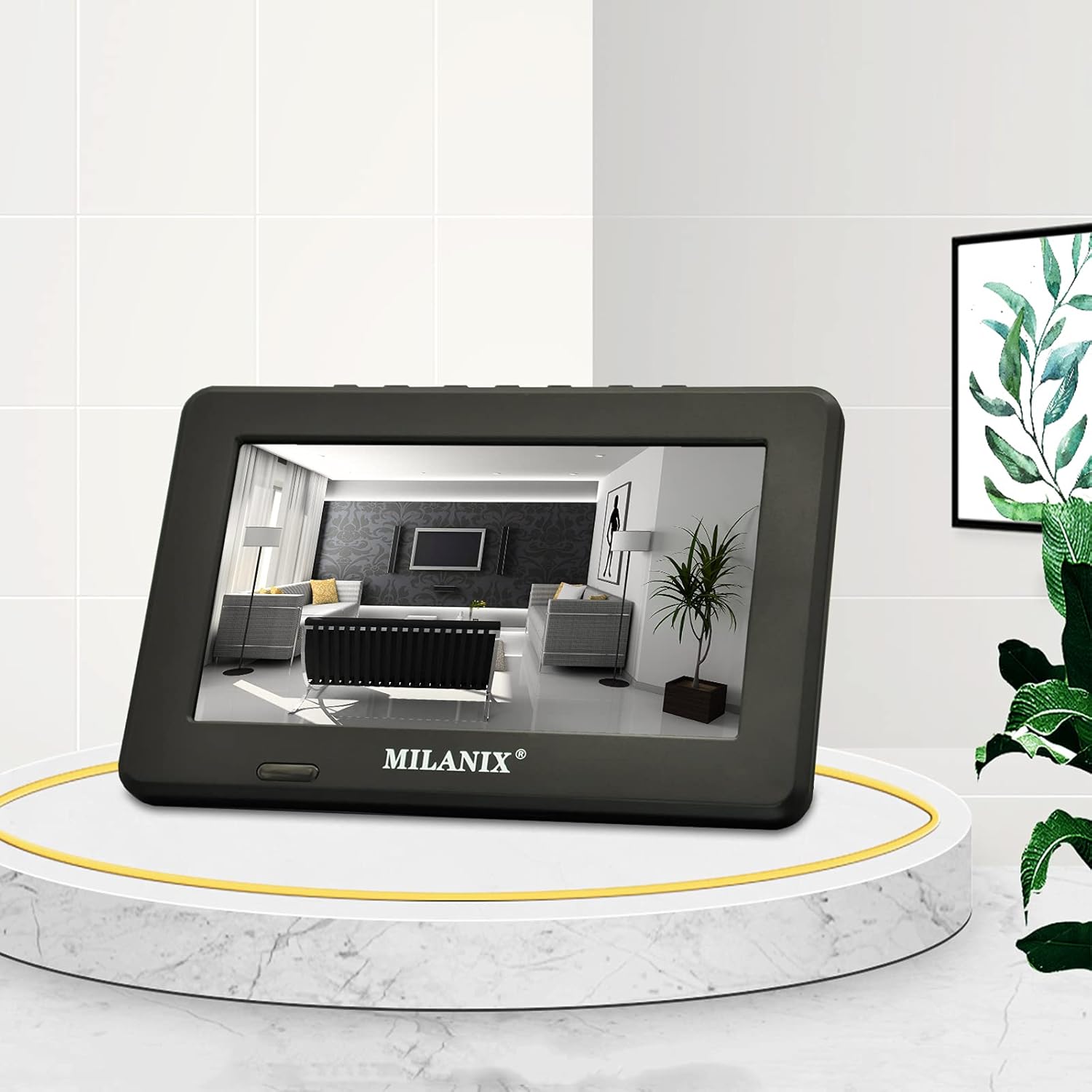 12.1 Portable Widescreen LED TV with HDMI and Remote Control O138