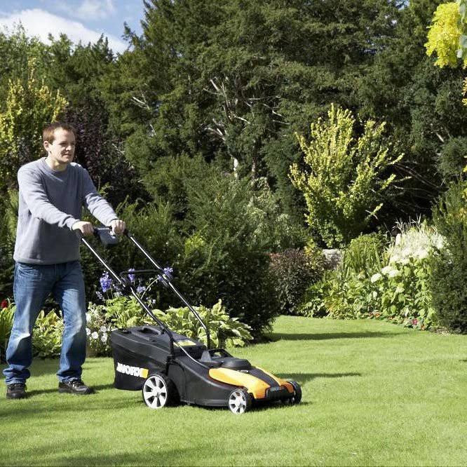14x22 Cordless Push Lawn Mower B757