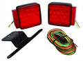 11" Red and Black LED Combo Trailer Light Kit K66777