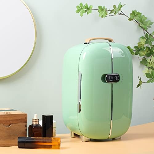 Portable Skincare Fridge with LED Display 12L Mini Fridge Pink I11261