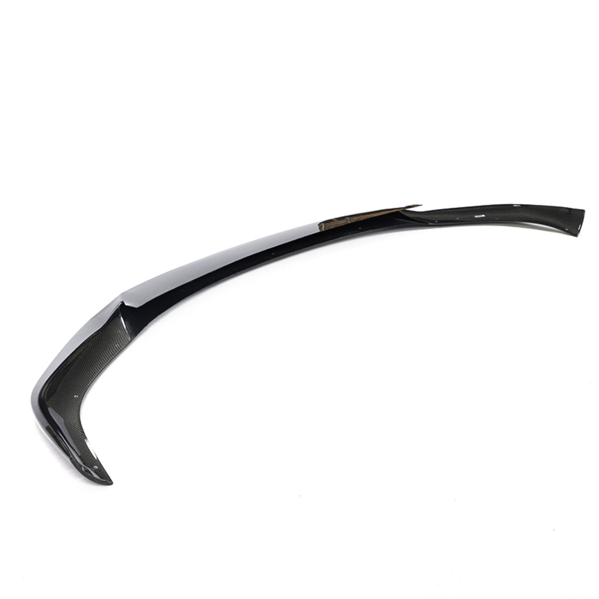 Gloss Black Front Bumper Lip for Tesla Model S Sedan O2126