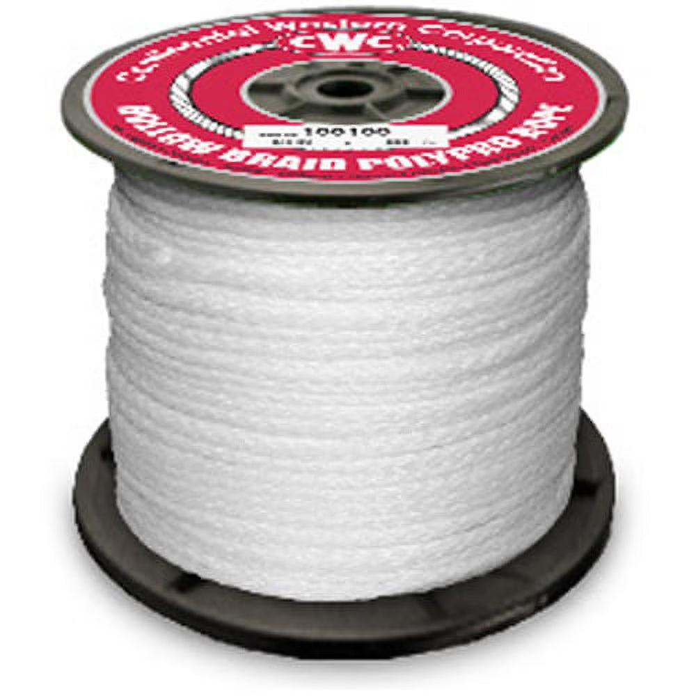 White Polypropylene Rope 1/4" x 1000 ft. M3927