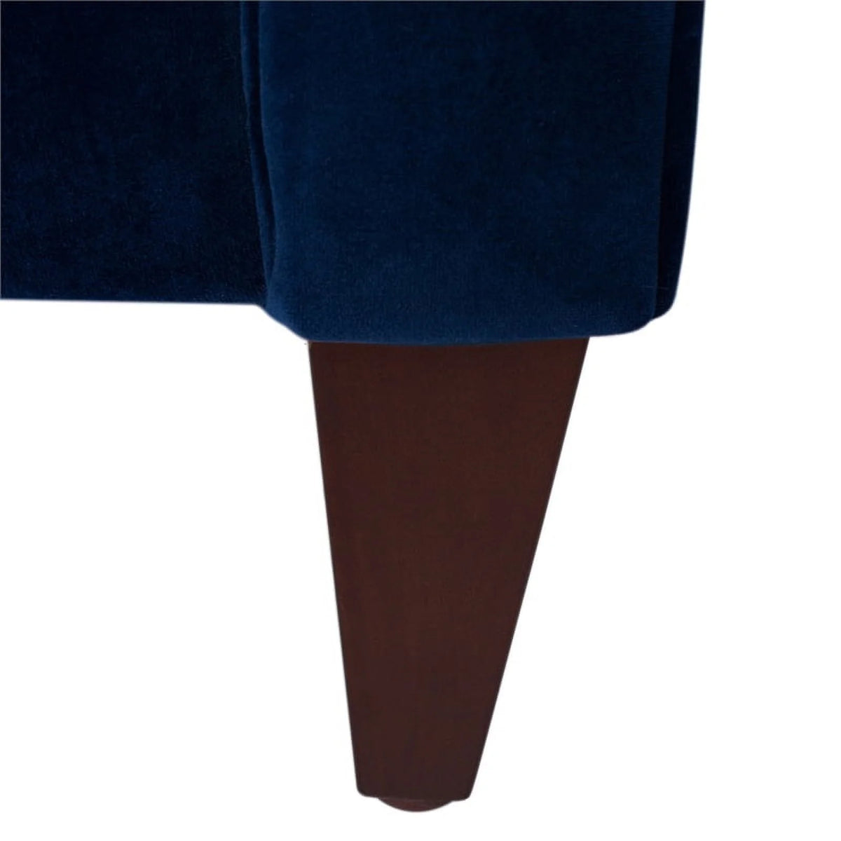 Navy Blue Tufted Tuxedo Sofa S29412