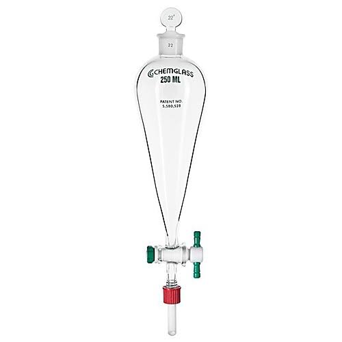 1000ml Glass Separatory Funnel with PTFE Stopcock E316