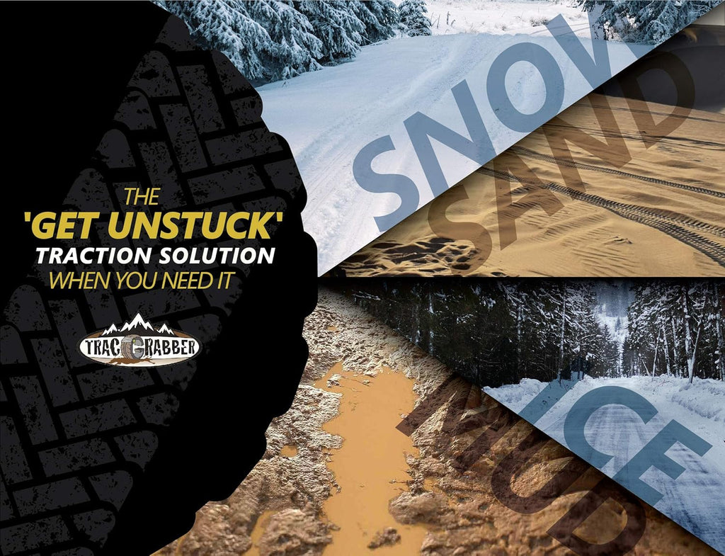 Set of 2 Tire Traction Device for Snow Mud Sand T6260
