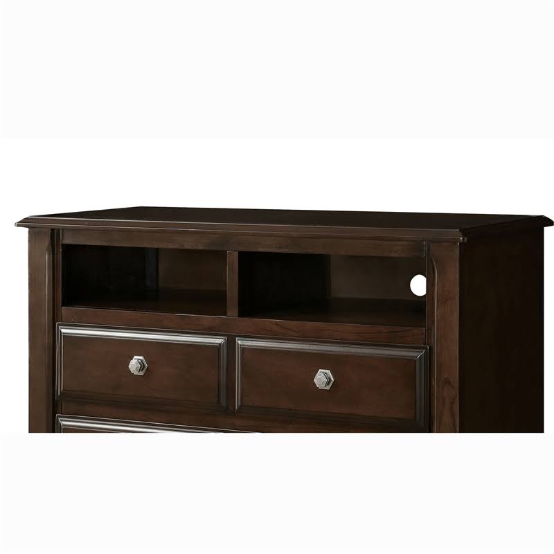 Brown Cherry Media Chest R499452